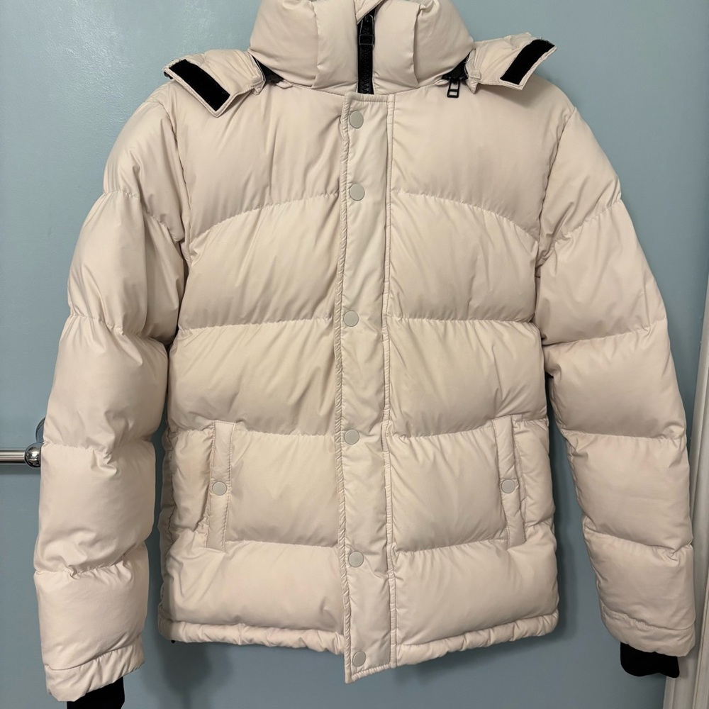 Aritzia TNA The Super Puff [white, off-white, xxs]